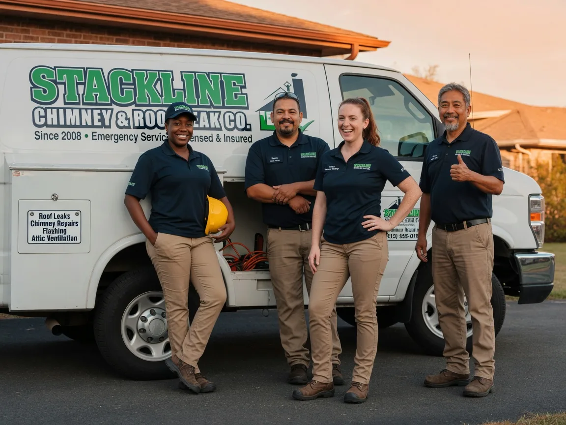 Chimney flashing repair company in Minnesota Lake, MN